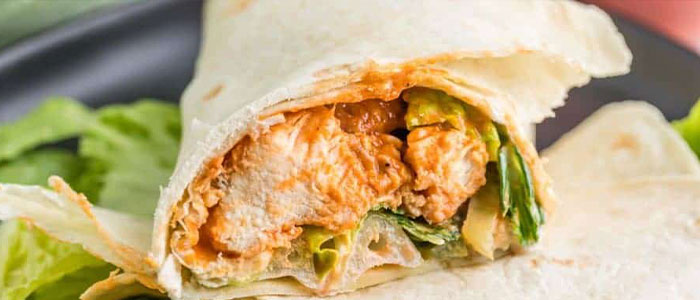 Breaded Chicken Fillet Wrap 